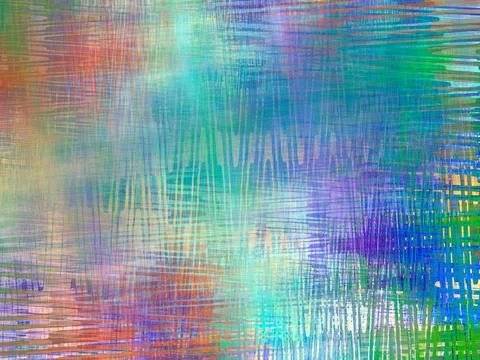 Abstract texture from intersecting strokes - computer generated illustration Stock Illustration