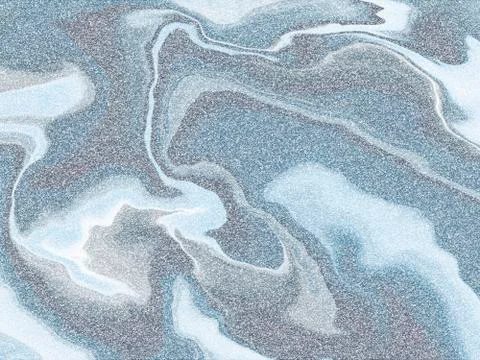 Abstract texture in light shades white, grey and blue color, Fluid design Stock Illustration