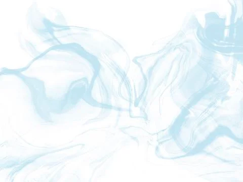 Abstract texture in light shades white and blue color, Fluid design abstract Stock Illustration