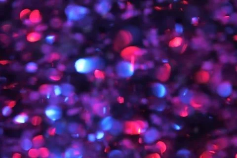 Abstract texture multicolored sequins with bokeh effect Stock Photos