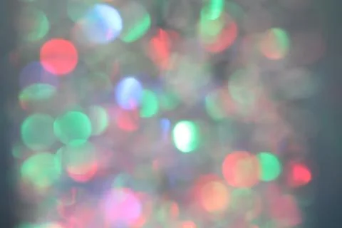 Abstract texture multicolored sequins with bokeh effect Stock Photos