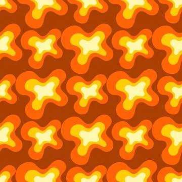 Abstract texture orange seamless pattern textile print. repeat pattern backgr 스톡 일러스트