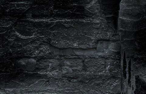 Abstract texture. Paint spots wall. Black texture. Stone background. Dark mar Stock Photos