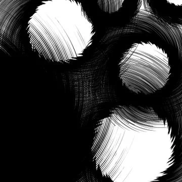 Abstract texture / pattern with random radial shapes overlapping. Texture wit Illustrazione stock