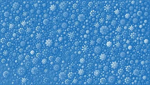 Abstract texture pattern with snowflakes Illustrazione stock