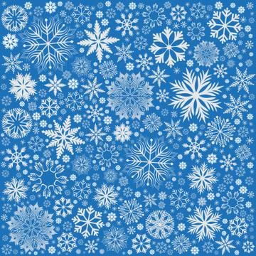 Abstract texture pattern with snowflakes Stock Illustration