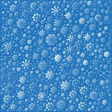 Abstract texture pattern with snowflakes Stock Illustration