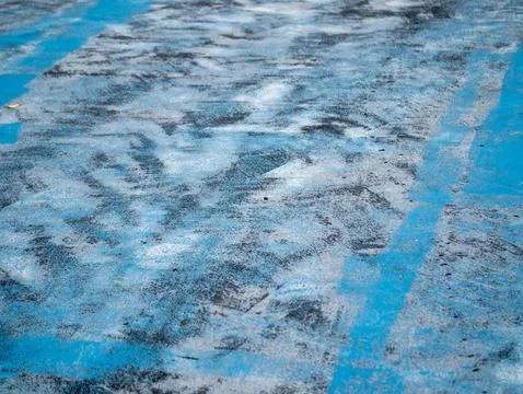 Abstract texture patterns ground surface urban environment high angle view .. Fotos de archivo