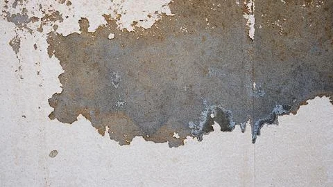 Abstract texture of peeling paint on wall Stock Photos