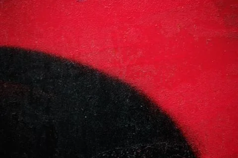 Abstract texture of plaster of red and black colors Stock Photos