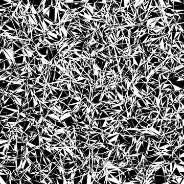 Abstract texture with random, chaotic lines in tangled, jumbled style. Black  Illustrazione stock