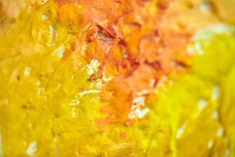 Abstract texture with random color spots and smears Stock Photos