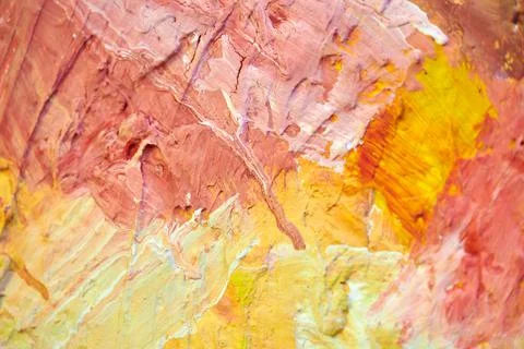 Abstract texture with random color spots and smears Foto stock