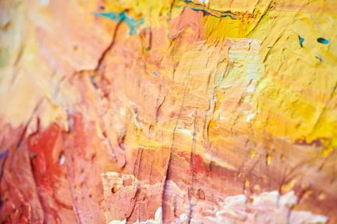 Abstract texture with random color spots and smears 库存照片