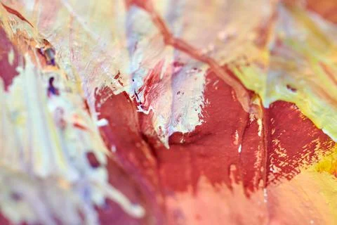 Abstract texture with random color spots and smears Foto stock