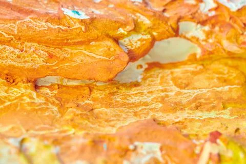 Abstract texture with random color spots and smears 库存照片