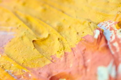 Abstract texture with random color spots and smears Foto stock