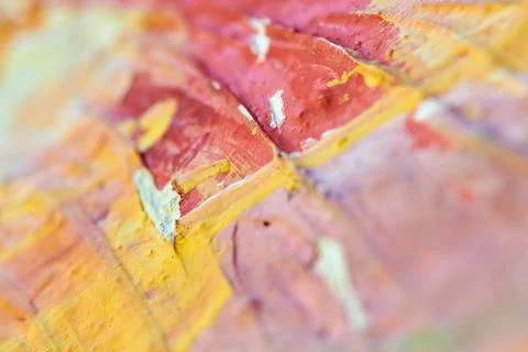 Abstract texture with random color spots and smears 库存照片
