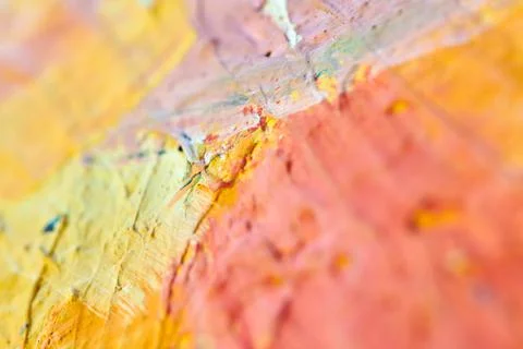 Abstract texture with random color spots and smears 库存照片