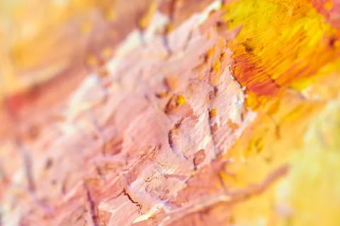 Abstract texture with random color spots and smears 写真素材