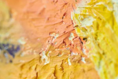 Abstract texture with random color spots and smears Stock-Fotos