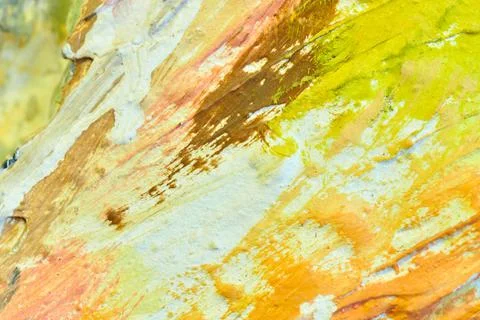 Abstract texture with random color spots and smears 库存照片