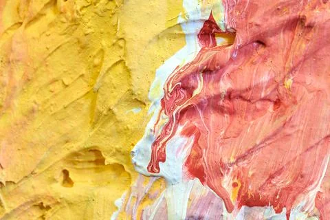 Abstract texture with random color spots and smears Stock-Fotos
