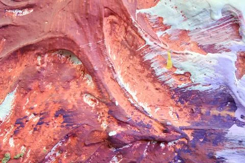 Abstract texture with random color spots and smears Stock-Fotos