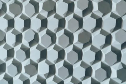 Abstract texture with repeating hexagons Foto stock