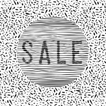 Abstract texture sale backdrop Stock Illustration