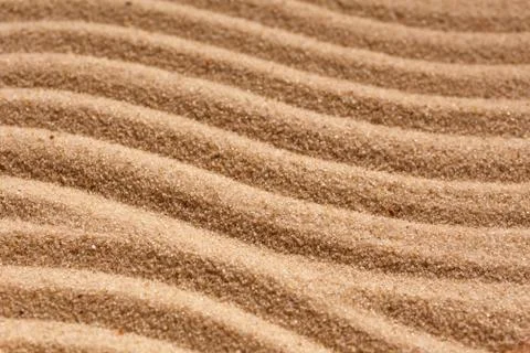 Abstract texture. Sand waves background. top view Stock Photos