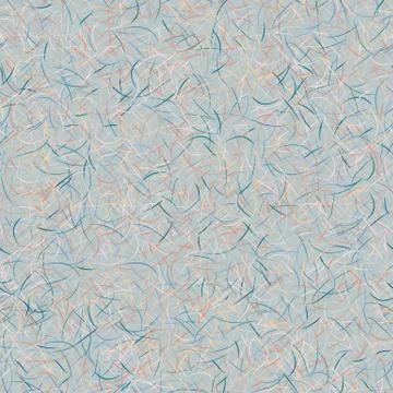 Abstract texture with scribbled lines seamless vector pattern Illustrazione stock