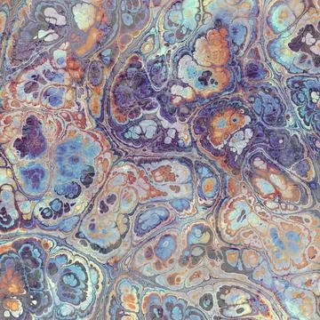 An abstract texture showcasing a blend of colors and unique patterns for Illustrazione stock