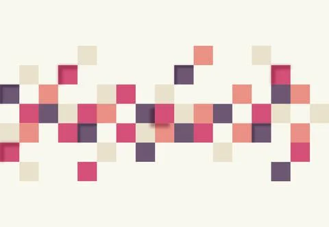 Abstract texture with squares. Pattern business background design for banner Stock Illustration