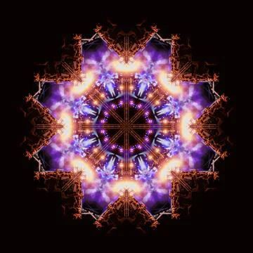 Abstract texture. Stage light and smoke on stage, lighting and spotlights Stock Illustration