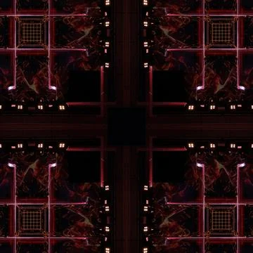 Abstract texture. Stage light and smoke on stage, lighting and spotlights Stock Illustration