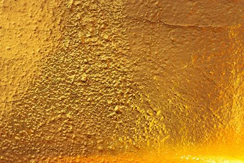 Abstract texture wall. Gold texture. Golden Ore rocks. Stone background. Rock Stock Photos