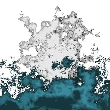 Abstract texture with warp effect in blue and grey spectrum Stock Illustration