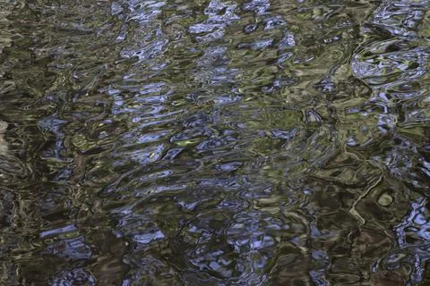 Abstract texture of water reflection, serene background for relaxation. Foto stock
