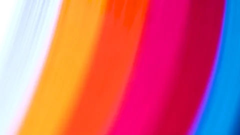 Abstract texture of waving bright colored vertical stripes. Stock Footage 128606376