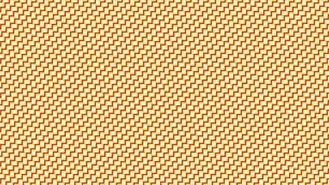 Abstract texture weavers sunset tone bamboo texture two step pieces Stock Illustration