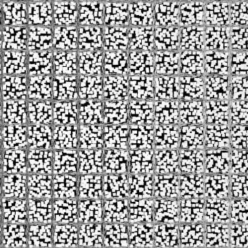 Abstract texture with white squares Stock Illustration