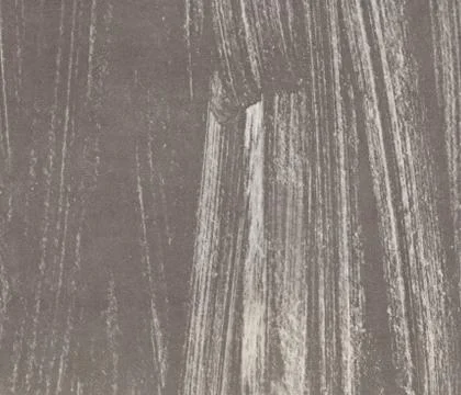 Abstract texture from the white stripes on the grey and natural burlap. Stock Photos