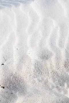 Abstract Texture of Windblown Sand Dunes Foto stock