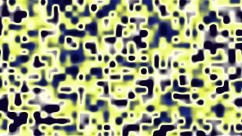 Abstract Texture with Yellow and Dark Blue Organic Patterns Video stock 305384917