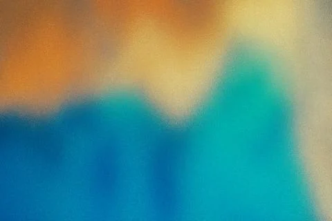 Abstract textured background with blue orange color gradient Stock Photos