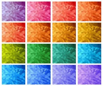 Abstract textured background-coloured variation Stock Illustration