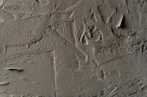 Abstract textured background: light gray putty. Imitation of surface of stone 库存照片
