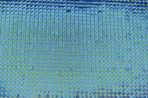 Abstract textured background, many small circles, rows, altered color scheme, Stockfoto's