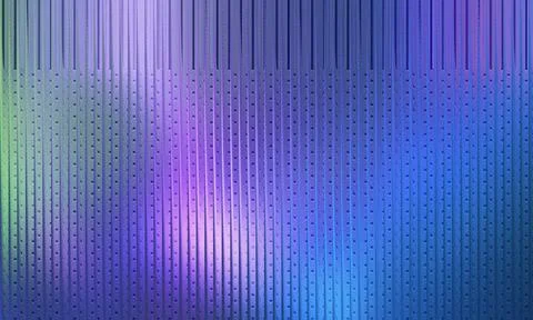 Abstract Textured Background with Vertical Blue and Purple Stripes and Perf.. 스톡 일러스트